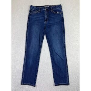 Joes Jeans Skinny Jeans Womens 27 Blue Dark Wash Stretch Denim Mid Rise